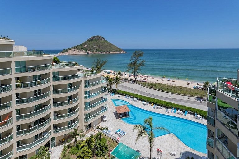 Apart-Hotel à Beira Mar no Recreio Apto 712