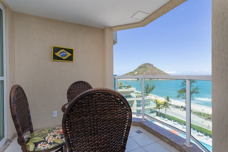 Apart-Hotel à Beira Mar no Recreio Apto 712