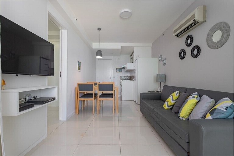Apart-Hotel à Beira Mar no Recreio Apto 712