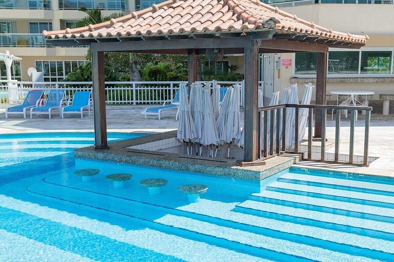 Apart-Hotel à Beira Mar no Recreio Apto 712